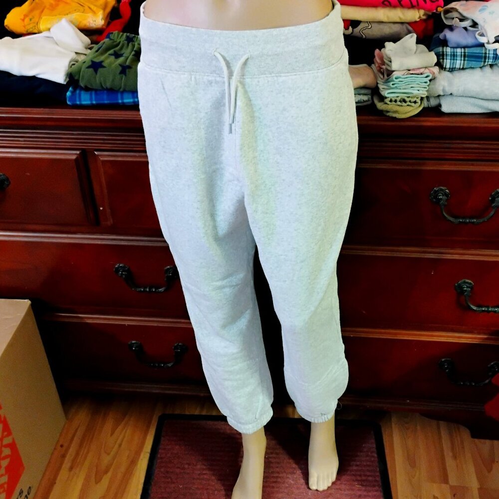 Lt Gray Cotton/Polyester Sweatpants